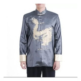 Blusa Oriental Masculina Manga