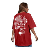 Blusa Oversize Cultura Chinesa
