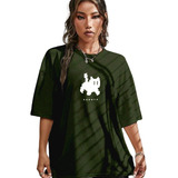 Blusa Oversized Cat Pixel