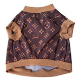 Blusa Para Pet Gucci Tamanho M Bege 100 Poliéster Artesanal