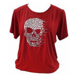 Blusa Plus Size Aplicacao