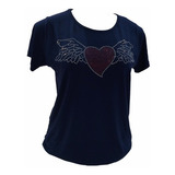 Blusa Plus Size Aplicacao