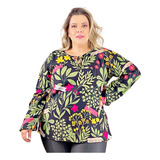 Blusa Plus Size Bata