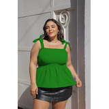 Blusa Plus Size Batinha