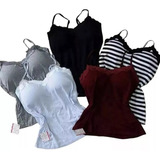 Blusa Plus Size Blusinha Renda Alcinha Bojo Viscolaycra 