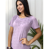Blusa Plus Size Bordada