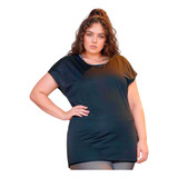 Blusa Plus Size Camiseta
