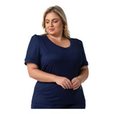 Blusa Plus Size Canelada