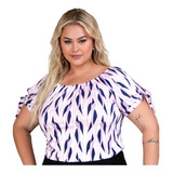 Blusa Plus Size Ciganinha
