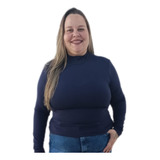 Blusa Plus Size Gola