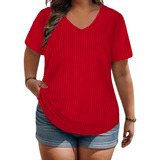 Blusa Plus Size Gola