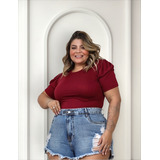 Blusa Plus Size Manga