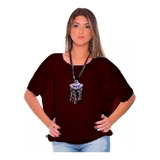 Blusa Plus Size Morcego