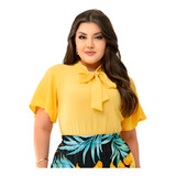 Blusa Pluz Size Com