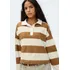 Blusa Polo Feminina Manga Longa Box Listrada Hering