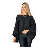 Blusa Poncho Kimono Moderna
