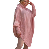 Blusa Poncho Kimono Trico