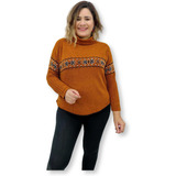 Blusa Poncho Tricot Inverno