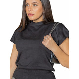 Blusa Preta Para Mulher