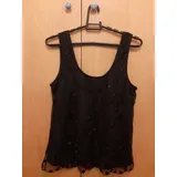 Blusa Preta Sem Manga
