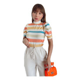 Blusa Princesa Gola Alta