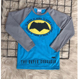 Blusa Protecao Uv50 Batman
