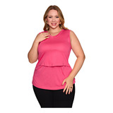 Blusa Regata Amamentacao Gola
