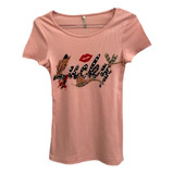Blusa Regata Canelada Rose