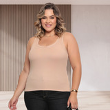 Blusa Regata Canelado Rib