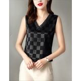 Blusa Regata Cetim Camille
