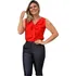 Blusa Regata Com Ilhós E Amarração Rabusch
