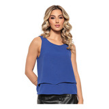 Blusa Regata Duna Camadas