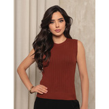 Blusa Regata Elegante Modal