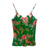 Blusa Regata Estampada Da