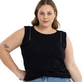 Blusa Regata Feminina Basica