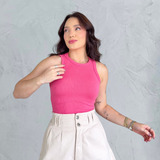 Blusa Regata Feminina Basica
