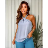 Blusa Regata Feminina Gola