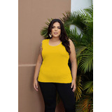 Blusa Regata Feminina Plus