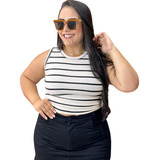 Blusa Regata Feminina Ribana
