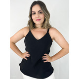 Blusa Regata Feminina Social