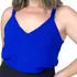 Blusa Regata Feminina Social De Alça Trançada Moda Fashion 