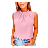 Blusa Regata Feminina Social