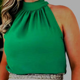 Blusa Regata Gola Alta
