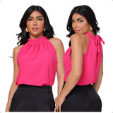 Blusa Regata Gola Alta