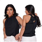 Blusa Regata Gola Alta
