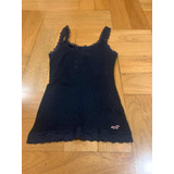 Blusa Regata Hollister Azul