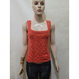 Blusa Regata Trico Laranja