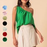 Blusa Regata Um Ombro