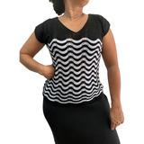 Blusa Renda E Brilho