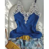 Blusa Renda Guipir Plus